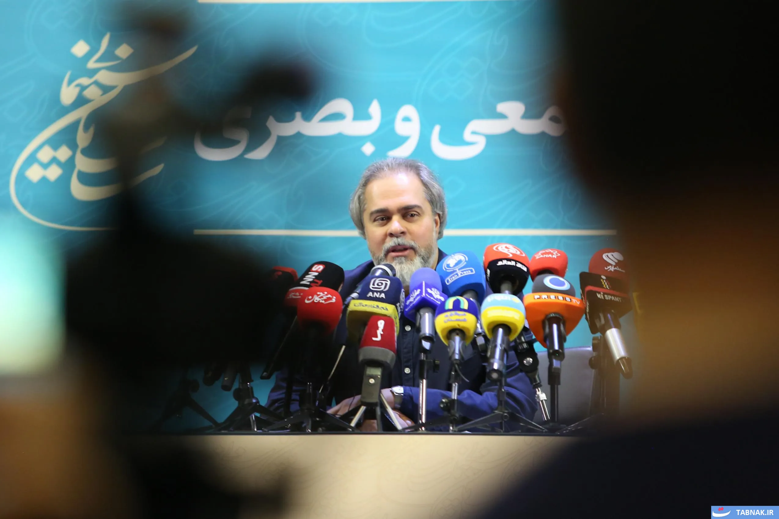 عکس: نشست خبری رئیس سازمان سینمایی