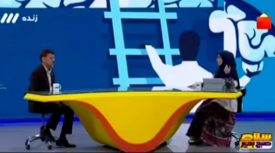 بحث عجیب مجری زن صداوسیما و مهمانش