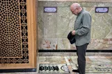 عکس: حضور رئیس مجلس در حرم حضرت عبدالعظیم (ع)