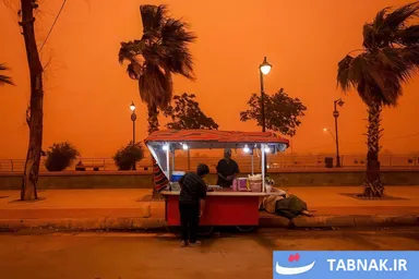 عکس: طوفان شن عراق را درنوردید