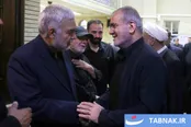 عکس: حضور رئیس‌جمهور در مراسم ختم پدر دبیر شورای عالی امنیت ملی