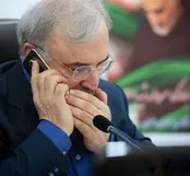 مکالمه تلفنی لو رفته نمکی و جهانپور درباره واکسن