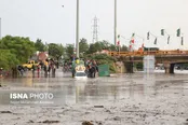 امدادرسانی در سیل شدید مشهد