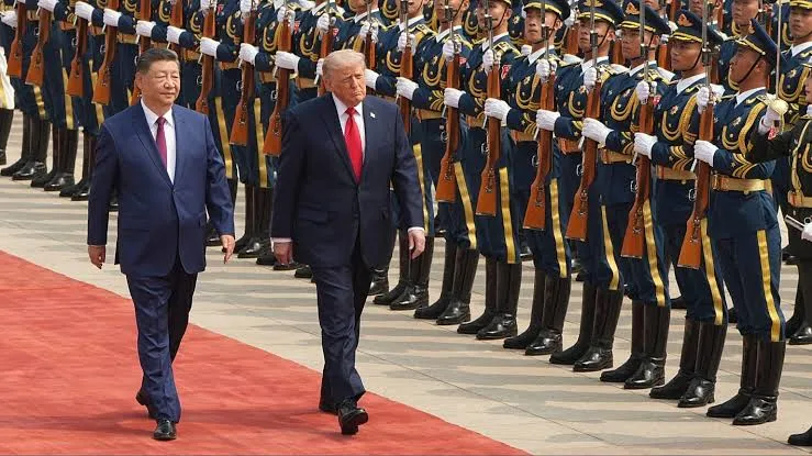 سنت‌شکنی ترامپ در استقبال از رئیس‌جمهور چین