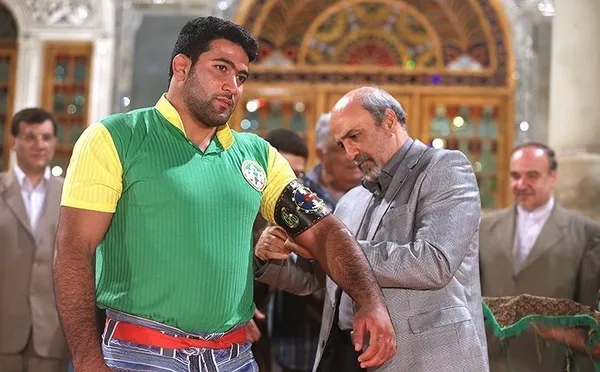مراسم روز فرهنگ پهلوانی و ورزش زورخانه&zwnj;ای در کاخ گلستان برگزار شد./TASNIM
