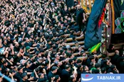 نخل گردانی عصر عاشورا - یزد