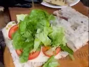 نان و پنیر و سبزی به سبک ایتالیایی