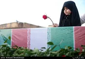 تشییع پیکر ۴ شهید دفاع مقدس در حرم منور رضوی