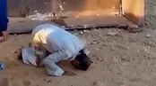 نماز شکر راننده بعد از نجات از تصادف ترسناک!