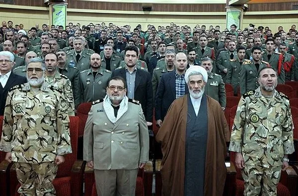 همایش تبیین علمی فرماندهی مطلوب از منظر فرماندهی کل قوا صبح یکشنبه با حضور سردار سرلشکر سیدحسن فیروزآبادی رئیس ستاد کل نیروهای مسلح در دانشگاه افسری امام علی(ع) برگزار شد./FNA
