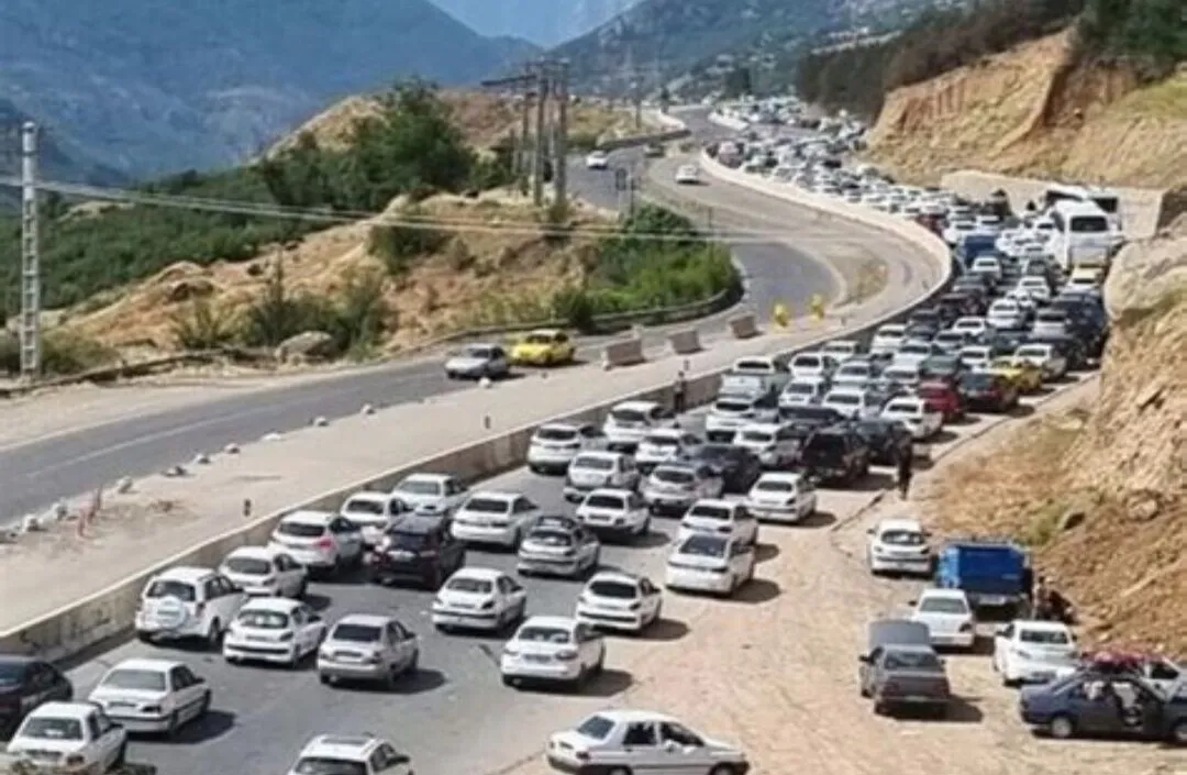 جاده کندوان بسته شد