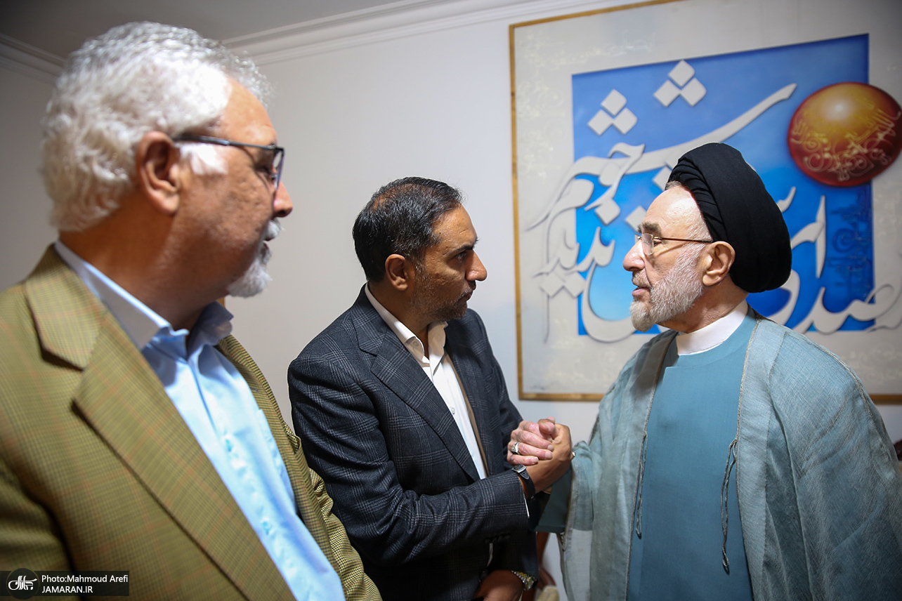 انتقادات بی پرده اهالی رسانه در دیدار با سید محمد خاتمی/ اصحاب رسانه به خاتمی چه گفتند؟! انتقادات بی پرده اهالی رسانه در دیدار با سید محمد خاتمی/ اصحاب رسانه به خاتمی چه گفتند؟!