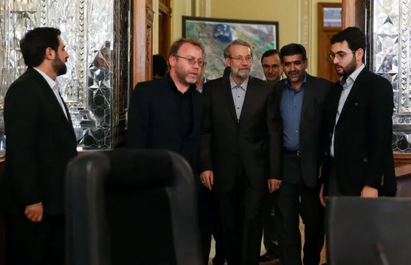 دیدار مدیرعامل و معاونان سازمان تامین اجتماعی با رییس مجلس شورای اسلامی/ISNA
