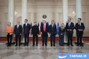 ملاقات زلنسکی و رهبران اروپایی با ترامپ در کاخ سفید